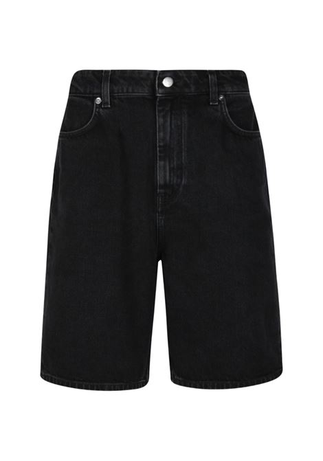 bermuda denim isu donna grigio slavato LOULOU DE SAISON | ISU LDSWASHED GREY